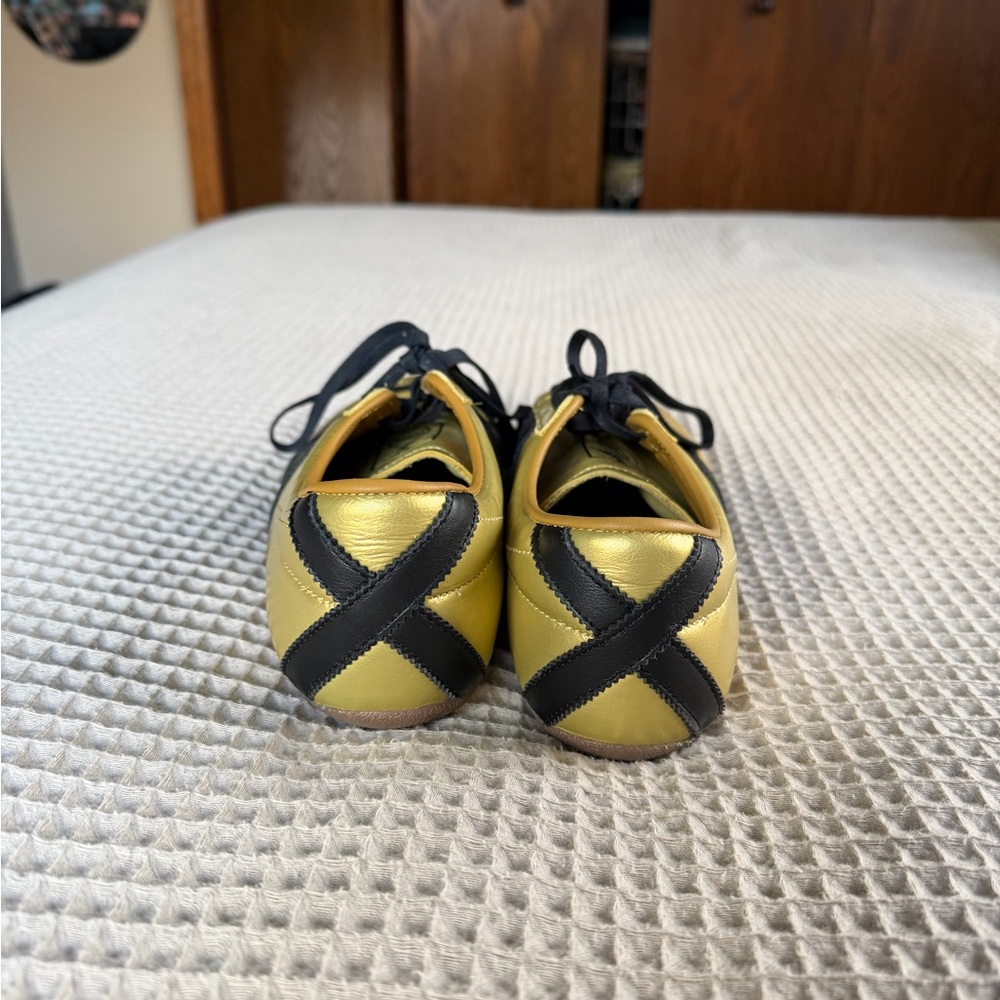 adidas Women’s  Gold and Black Tokyo Sneakers - Picture 4 of 7